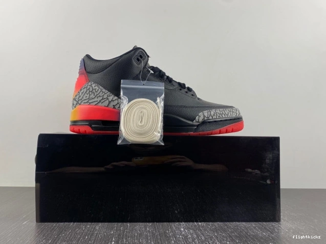 Rio Balvin Air J FN0344-001 x Jordan 3 0910